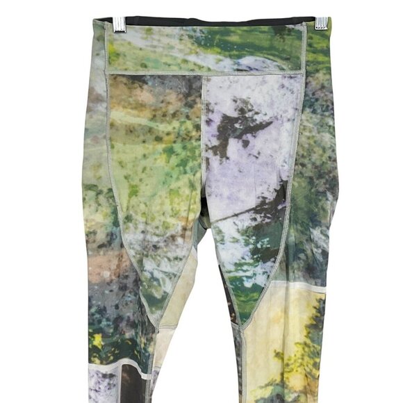 Lululemon LAB Nulux And Mesh High Rise Tight 25" Apparition Multi Size 8 - Picture 2 of 9